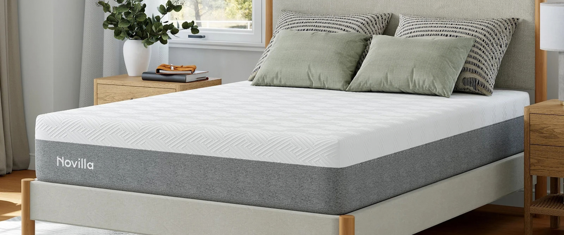 Quality mattress in a modern bedroom at a reasonable price
