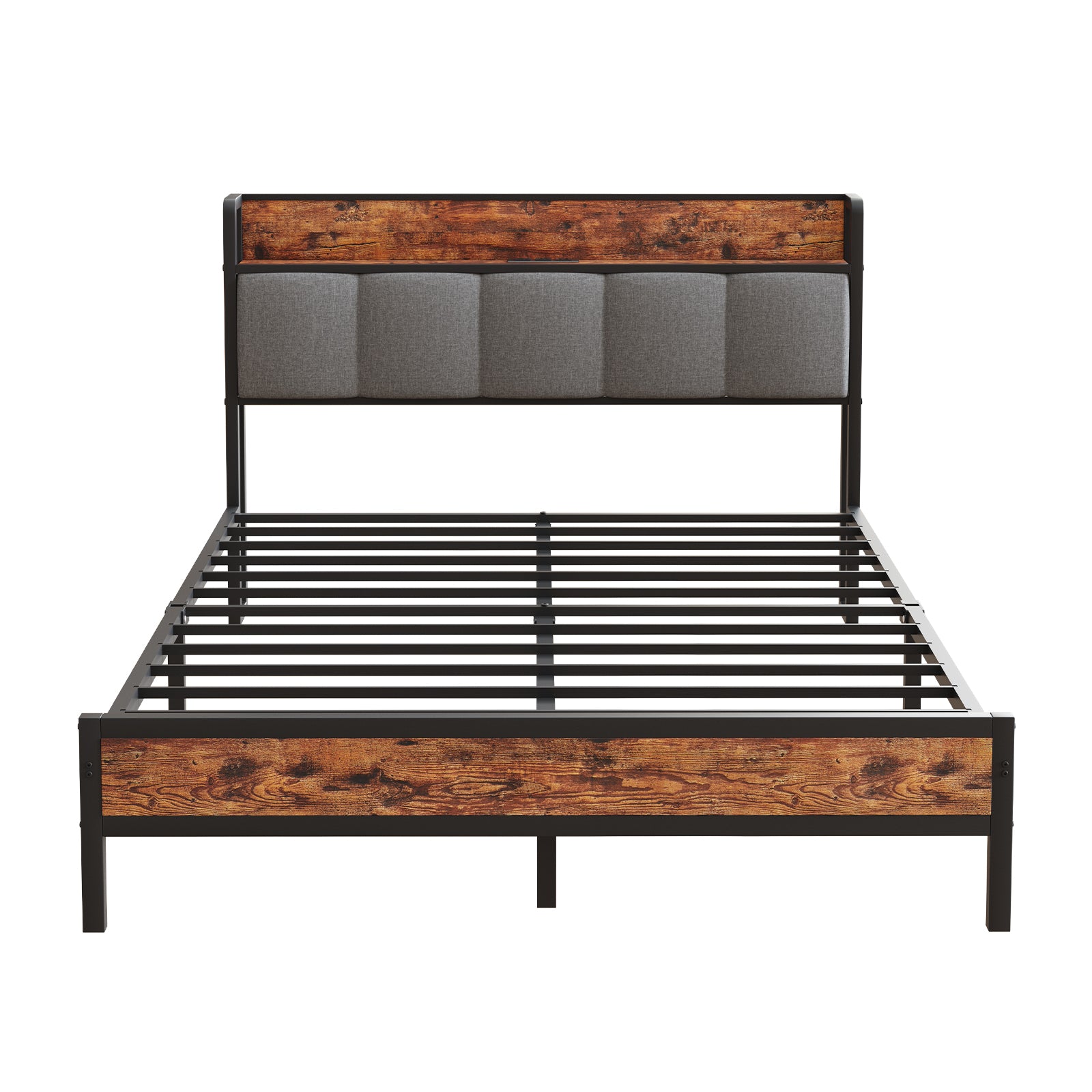 Atlas Charging Storage Bed Frame