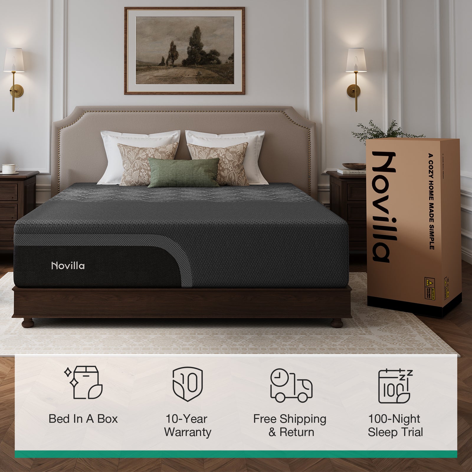 AiryFlow™ Graphene Memory Foam Mattress