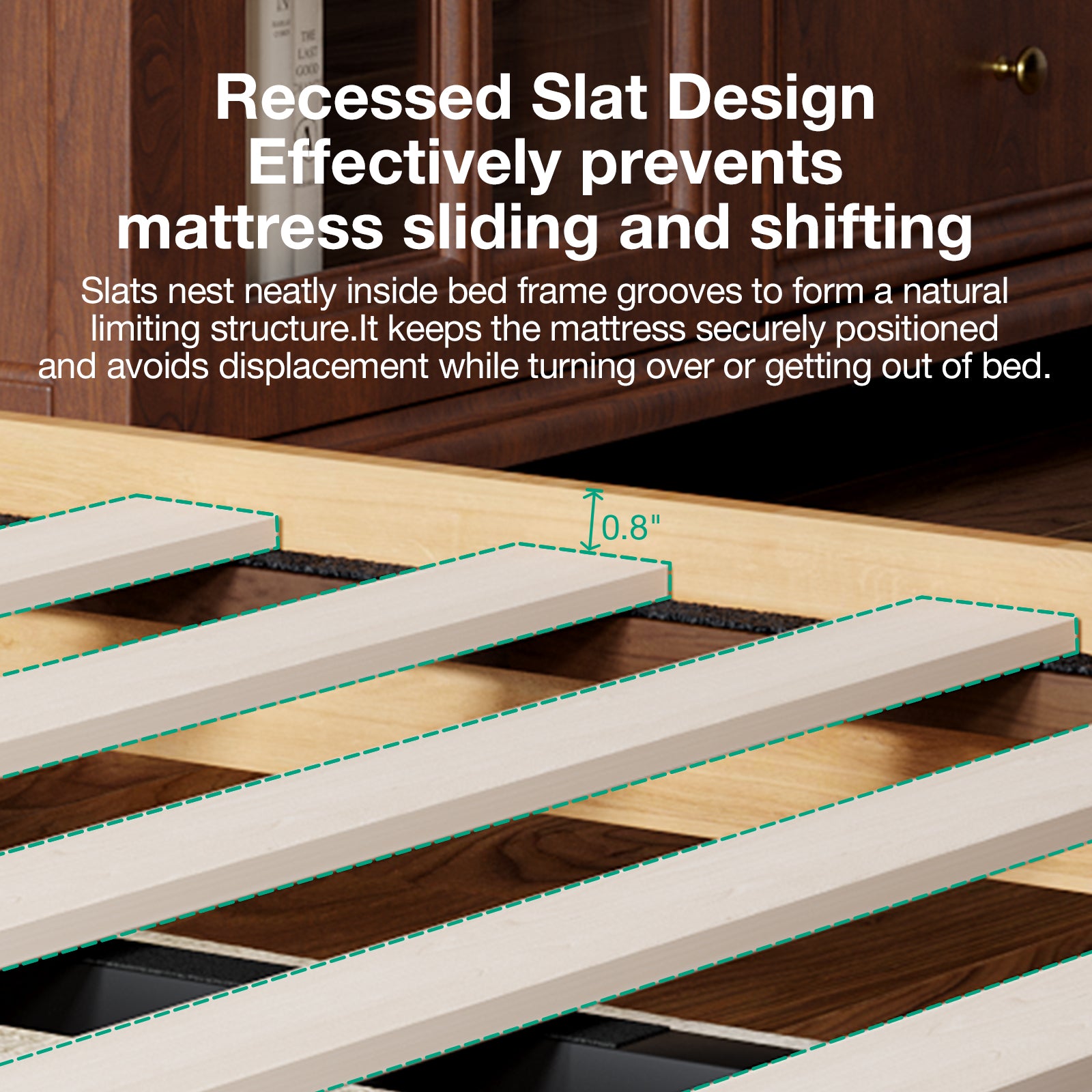 Lumi Wooden LED Bed Frame with Storage Headboard