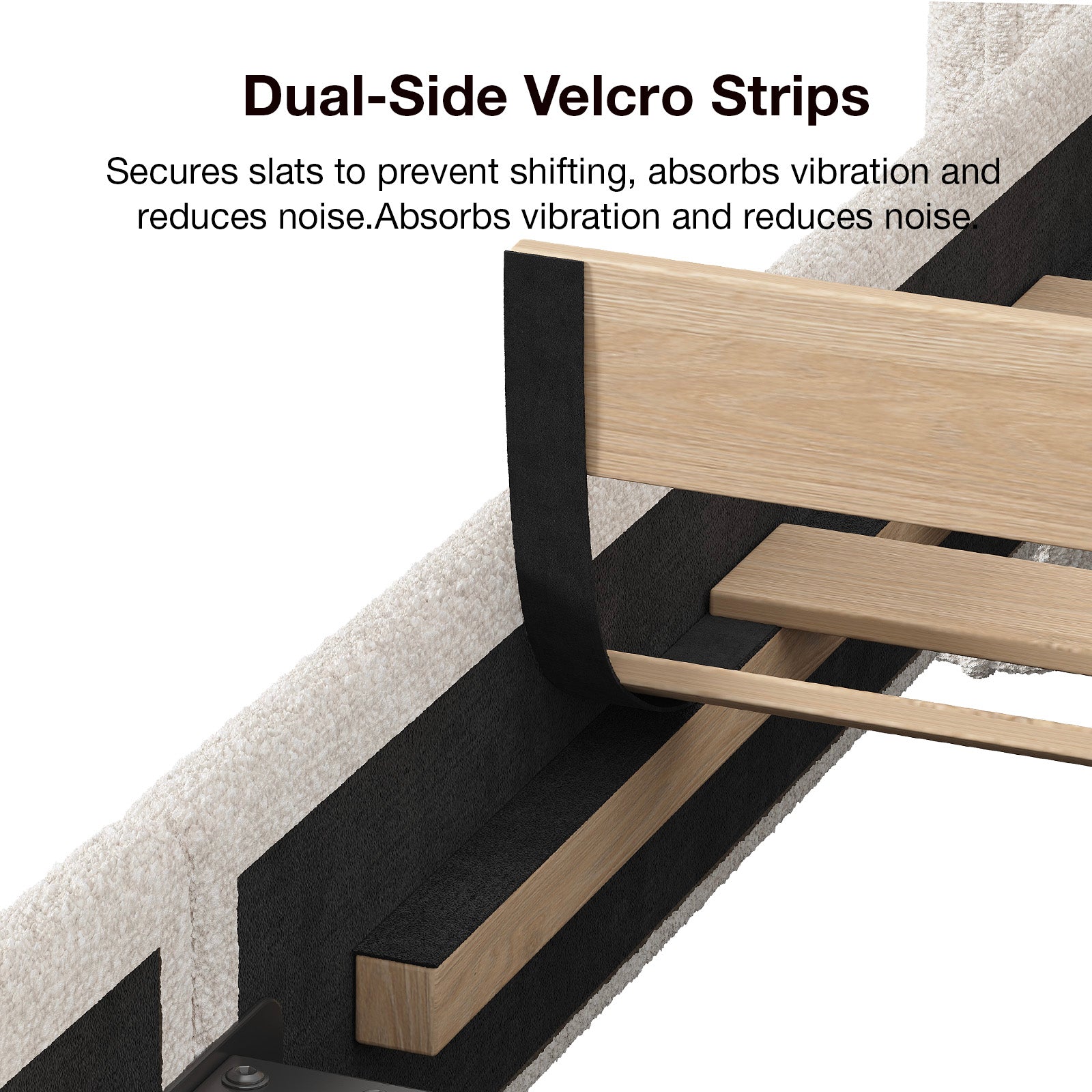 Lyla Velvet Upholstered Bed Frame