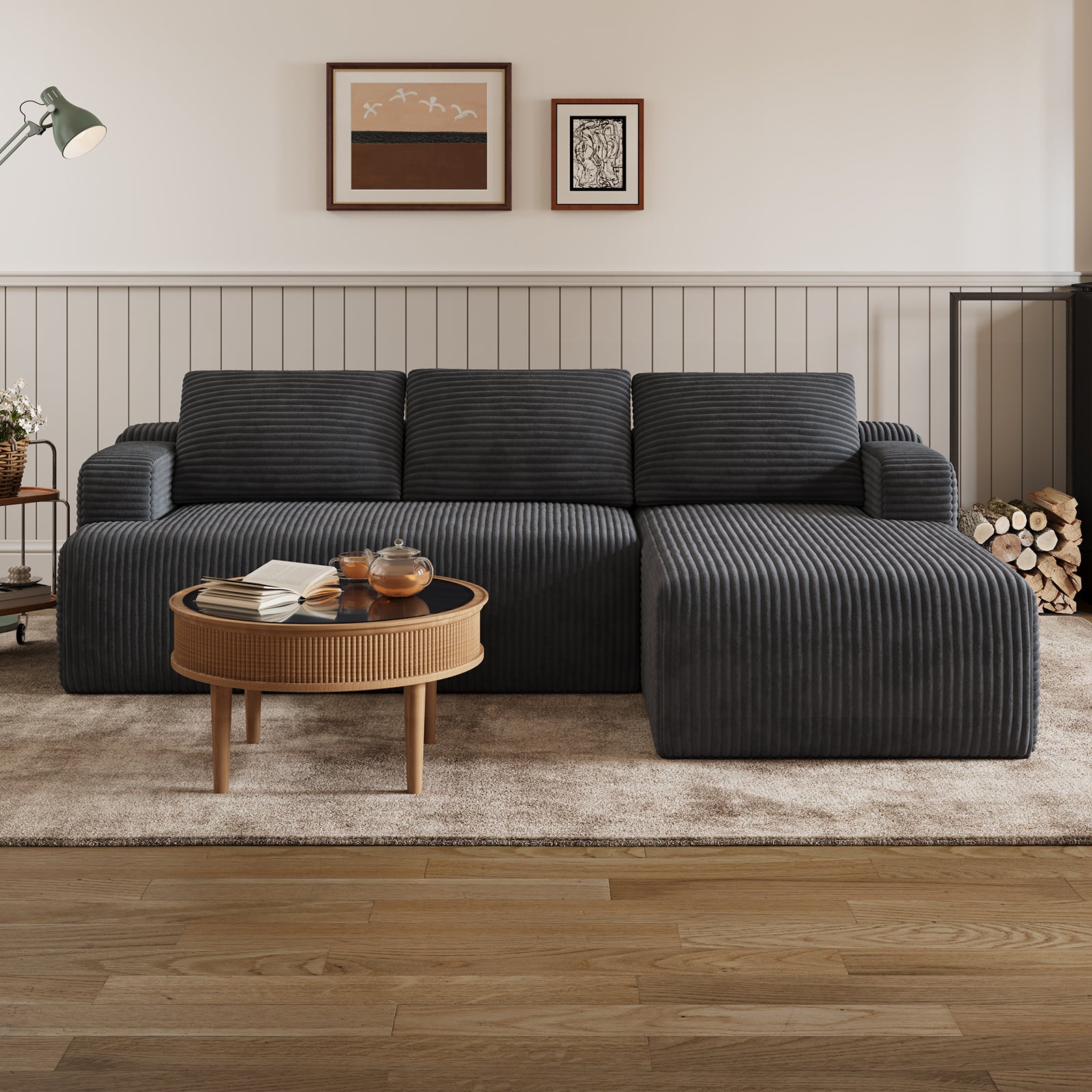 Nest Corduroy Modular Sectional Sofa