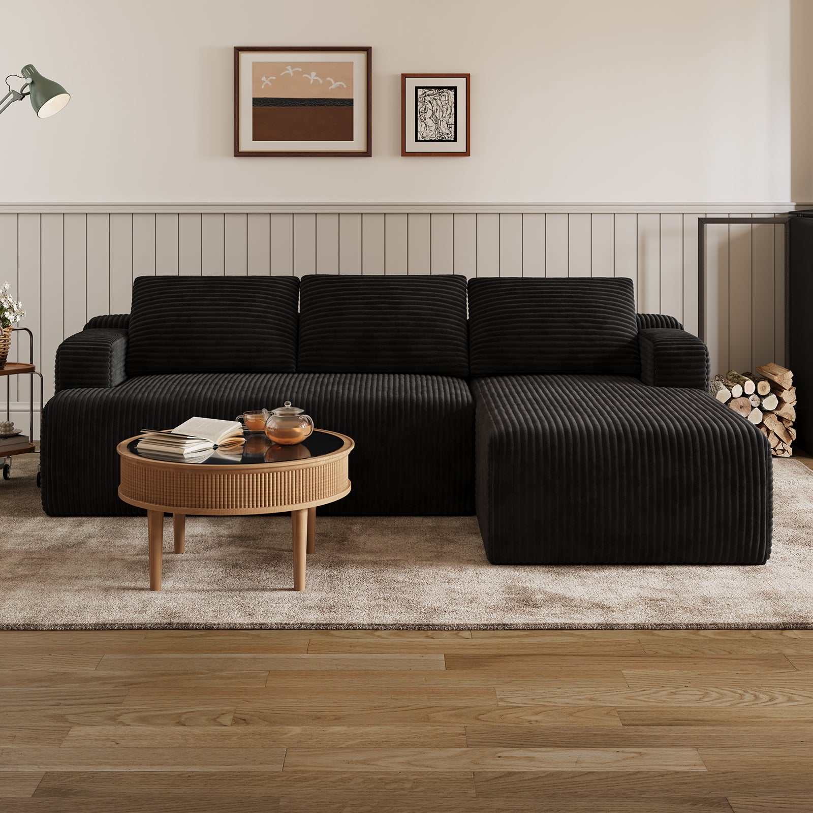Nest Corduroy Modular Sectional Sofa