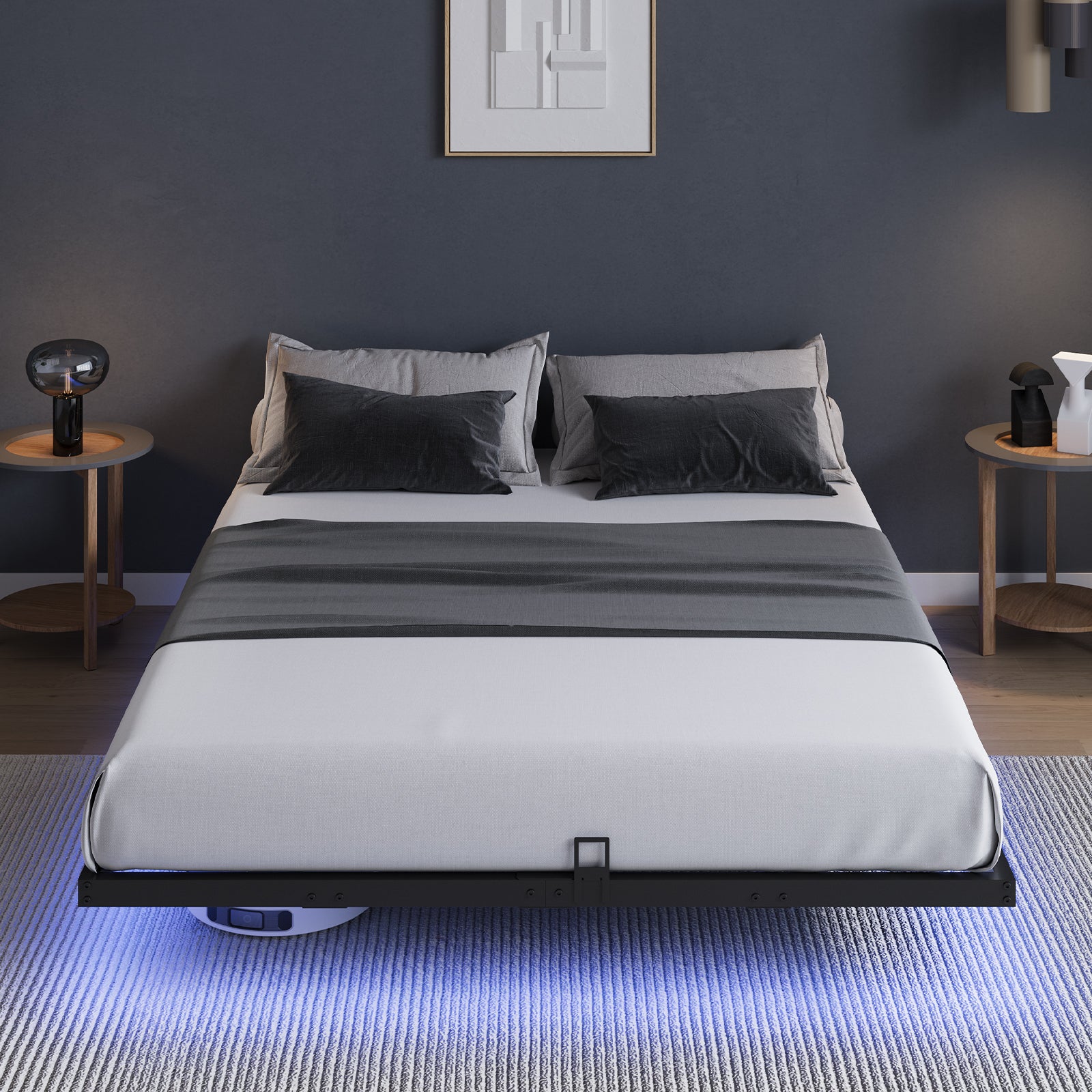 Aero Floating LED Bed Frame