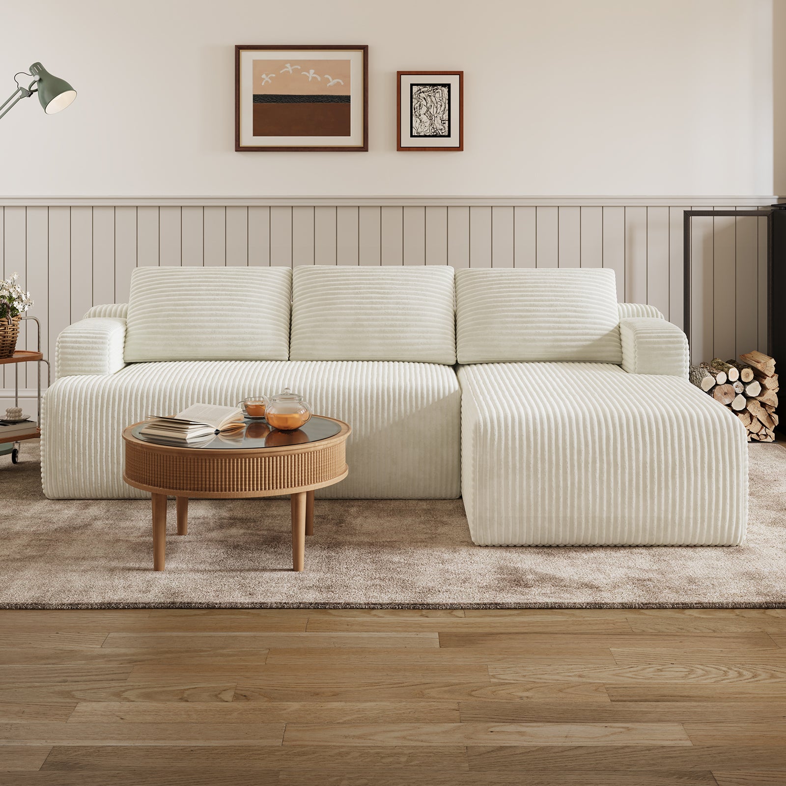 Nest Corduroy Modular Sectional Sofa