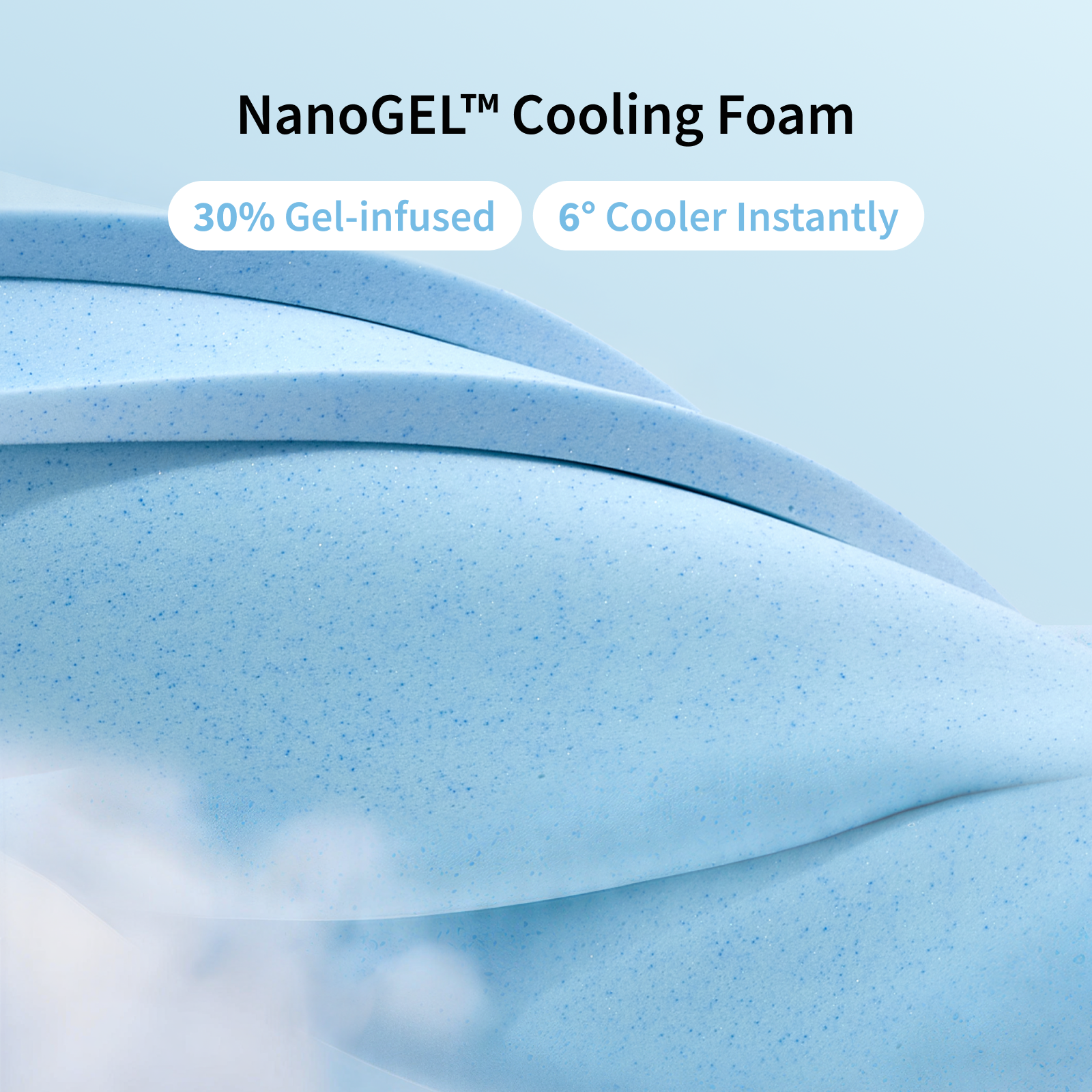 Novilla Bliss mattress cooling foam