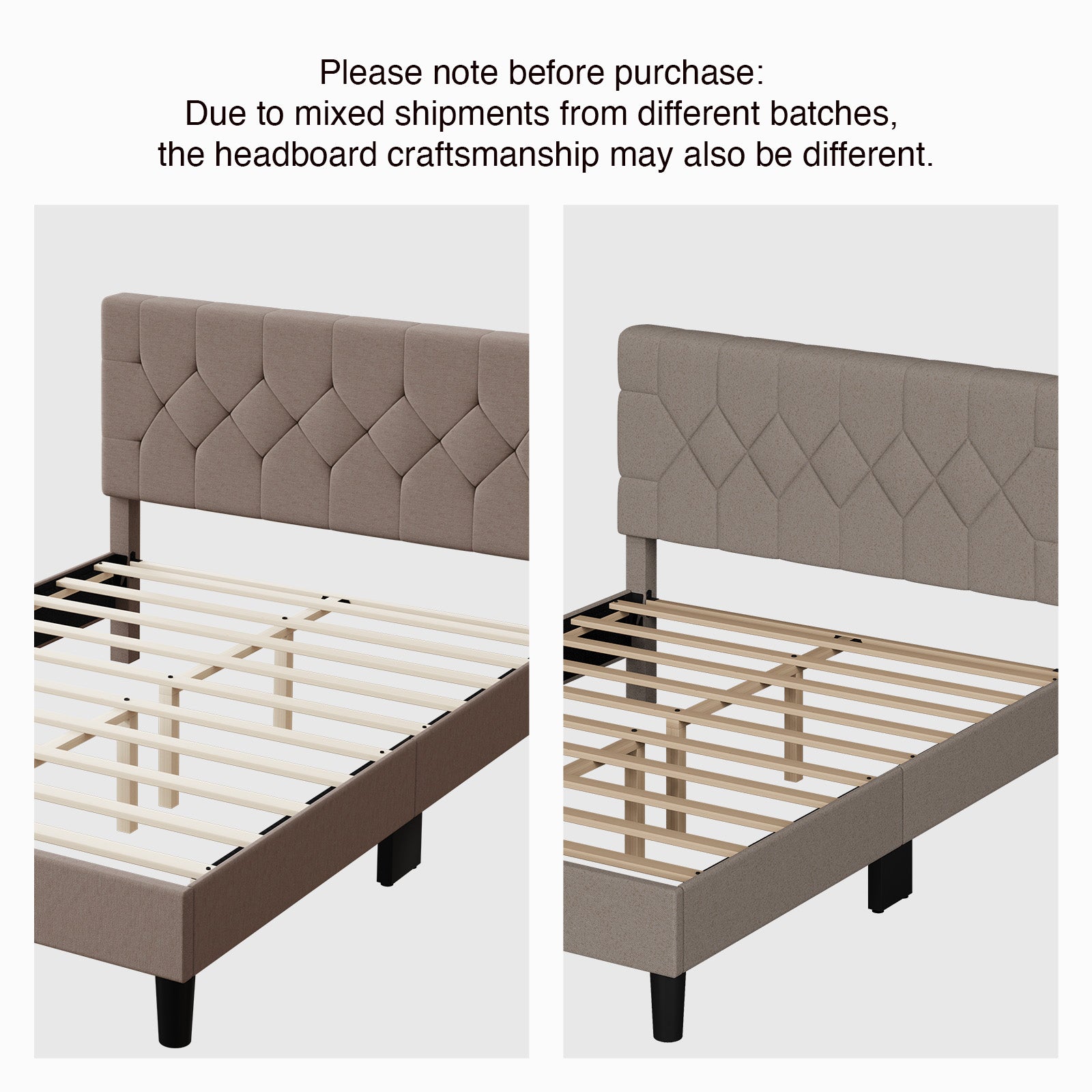 Aspen Bed Frame with Adjustable Headboard