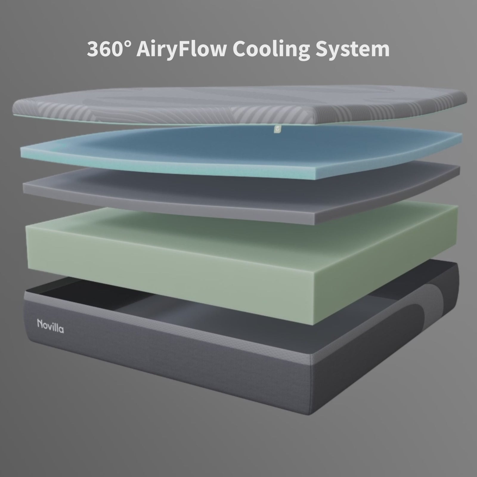 AiryFlow™ Cooling Foam Mattress