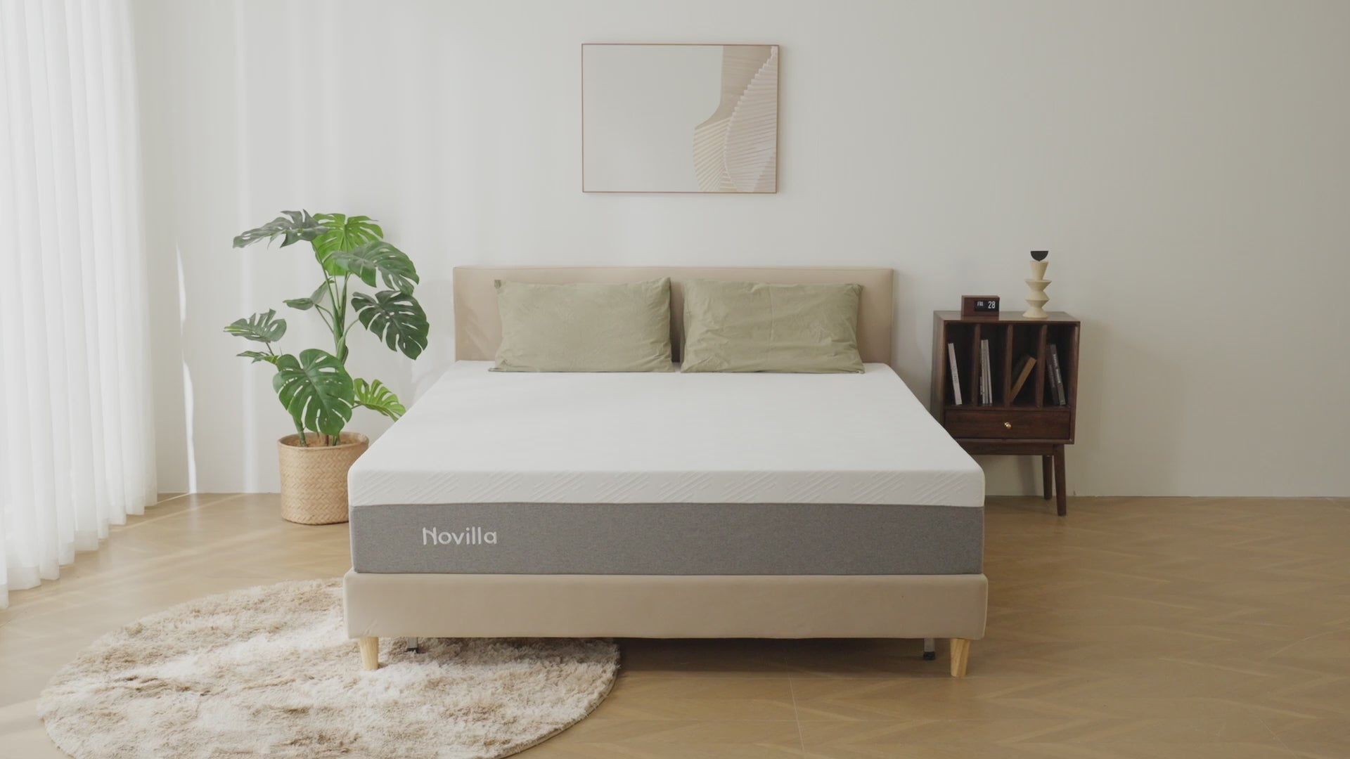 Novilla® Memory Foam Mattress | Cooling Gel & Zoned Support